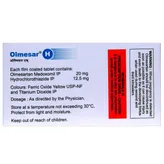 Olmesar H Tablet 15's, Pack of 15 TABLETS