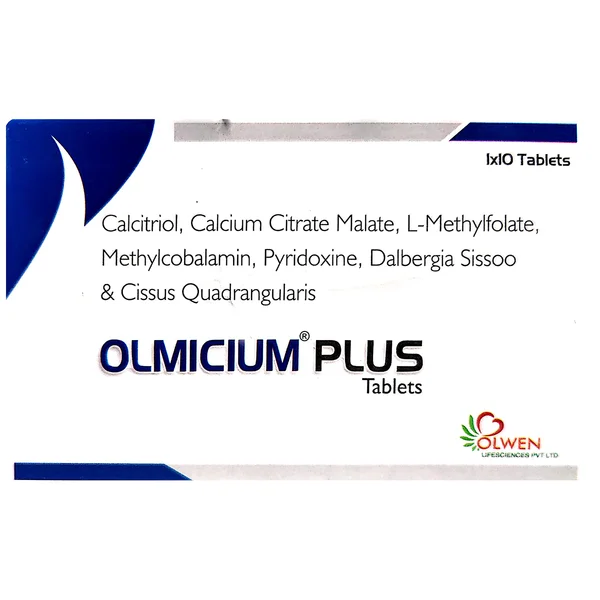 Olmicium Plus Tablet 10's