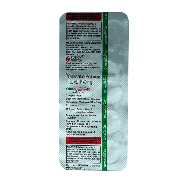 Olmedawn-40 Tablet 10's