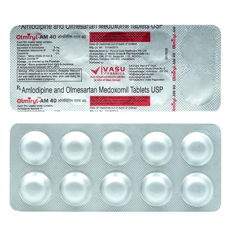 Olmiryl AM 40 Tablet 10's