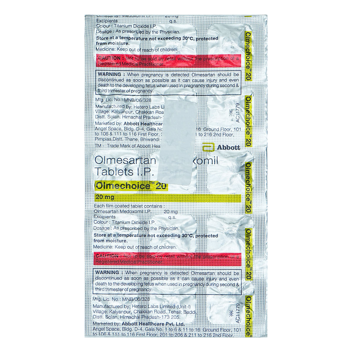 Olmechoice 20 Tablet Uses, Side Effects, Price Apollo Pharmacy