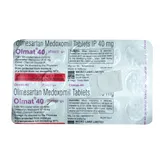 Olmat 40 mg Tablet 15's, Pack of 15 TabletS