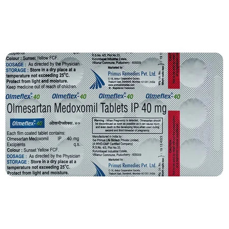 Olmeflex-40 Tablet 15's