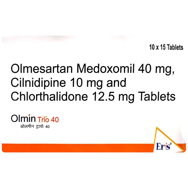 Olmin Trio 40 Tablet 15's