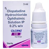 Olopat OD Eye Drops 3 ml, Pack of 1 EYE DROPS