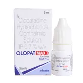 Olopat Max Eye Drops 5 ml, Pack of 1 Eye Drops