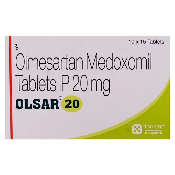 Olsar 20 Tablet 15's