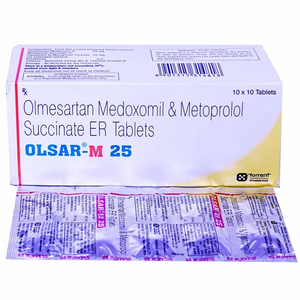 Olsar-M 25 Tablet 10's