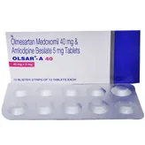 Olsar-A 40 Tablet 10's, Pack of 10 TabletS