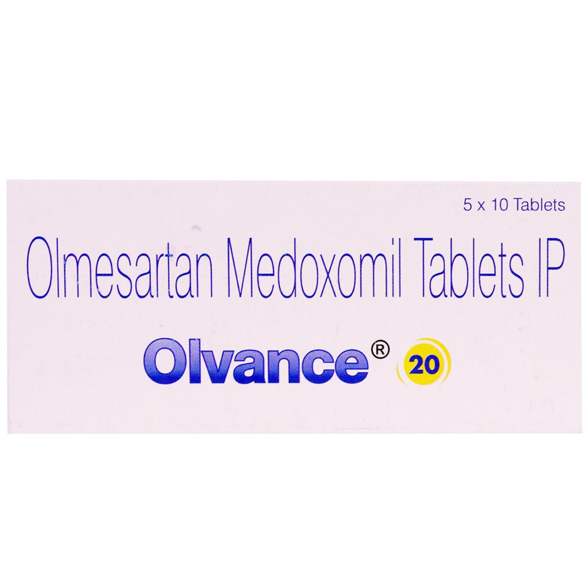 Olvance 20 Tablet 10's, Pack of 10 TABLETS Olvance 20 Tablet 10's, Pack of 10 TABLETS