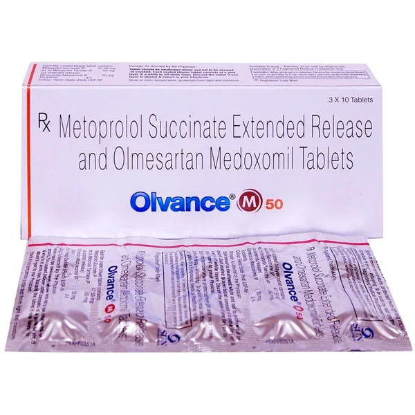 Olvance M 50 Tablet 10's, Pack of 10 TABLETS