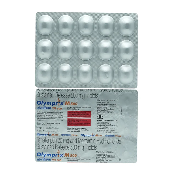 Olymprix M 500 Tablet 15's, Pack of 15 TABLETS