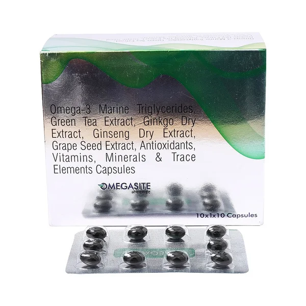 Omegasite Capsule 10's