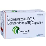 Omebac D Capsule 10's, Pack of 10 CapsuleS
