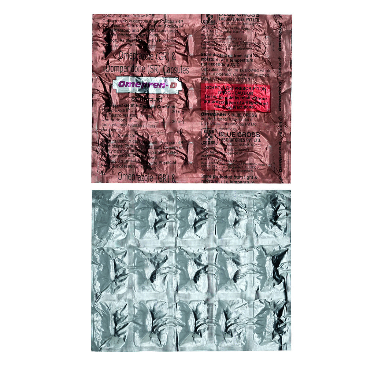 Omepren-D Capsule 15's, Pack of 15 CAPSULES Omepren-D Capsule 15's, Pack of 15 CAPSULES