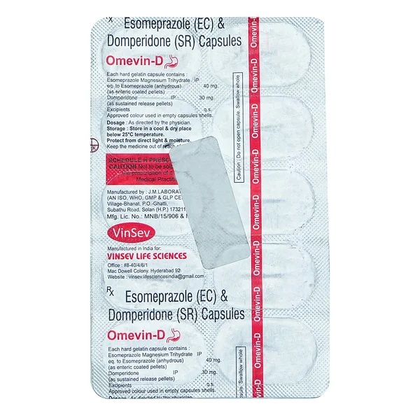 Omevin D Capsule 10's