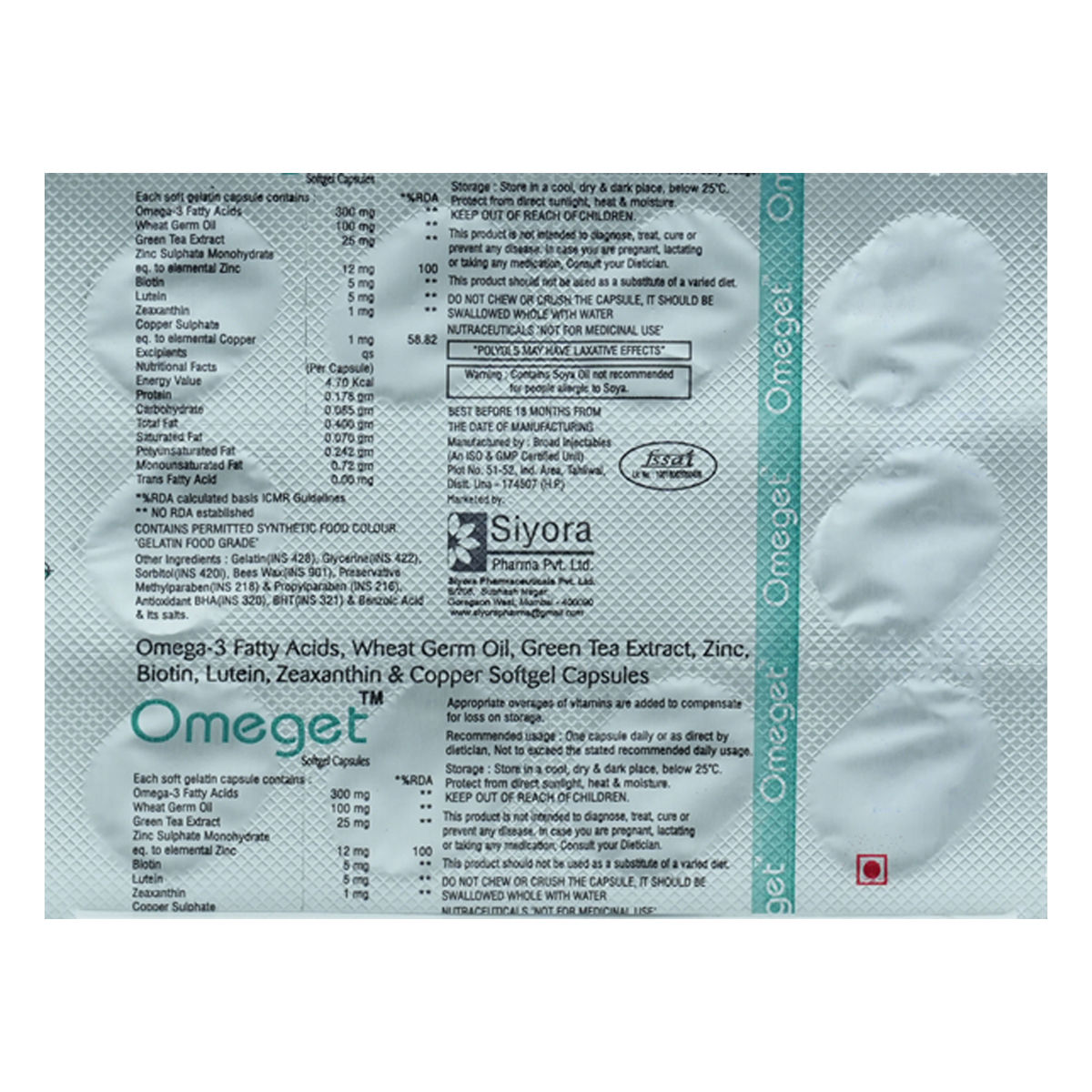 Omeget Softgel Capsule Uses, Benefits, Price Apollo Pharmacy
