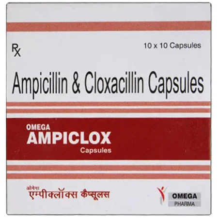 Omega Ampiclox Capsule 10's