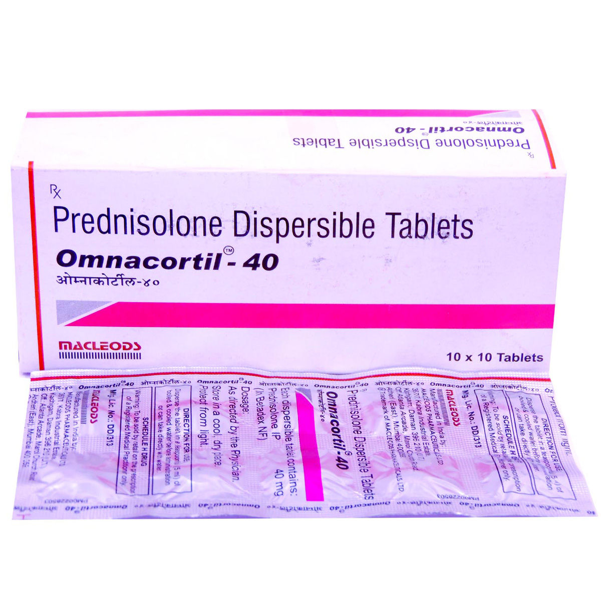 Buy Omnacortil-40 Tablet 10's Online