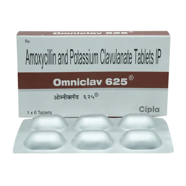 Omniclav 625 Tablet 6's
