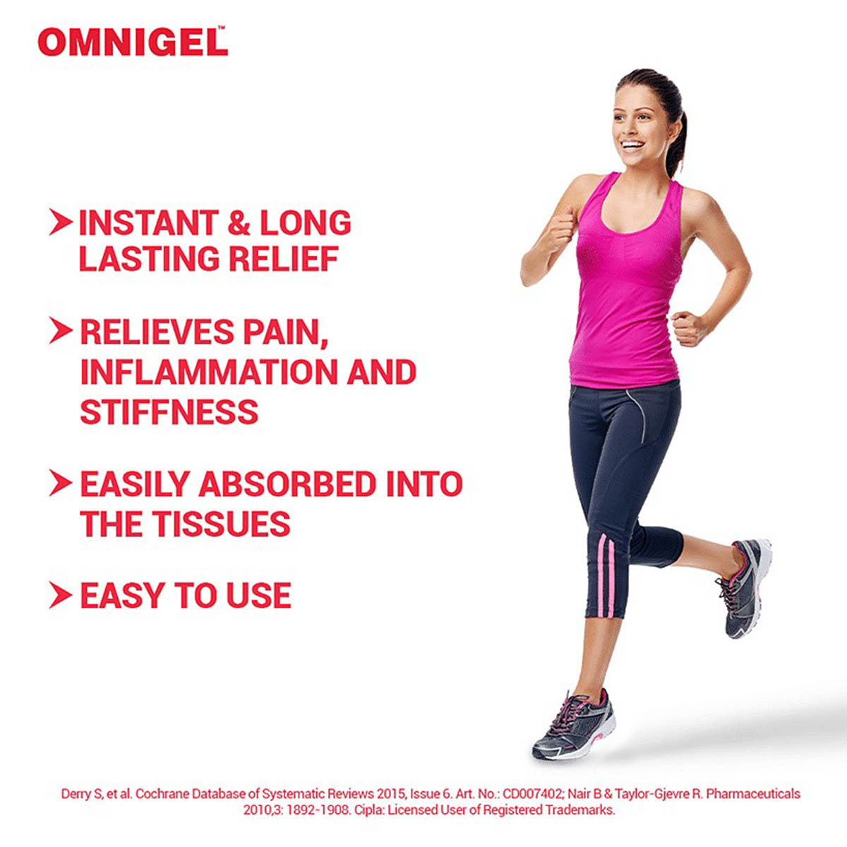 Omnigel Spray 55 gm, Pack of 1 Spray Omnigel Spray 55 gm, Pack of 1 Spray