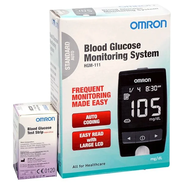 Omron Blood Glucose Monitoring System HGM-111G-AP, Pack of 1