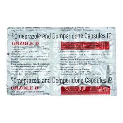 Omzole D Capsule 10's, Pack of 10 CAPSULES