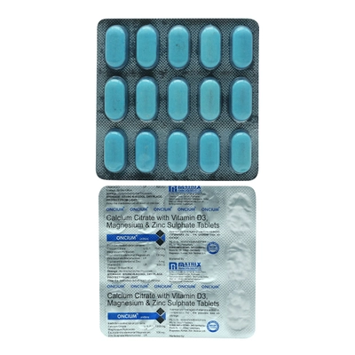 Oncium Tablet 15's, Pack of 15 TabletS