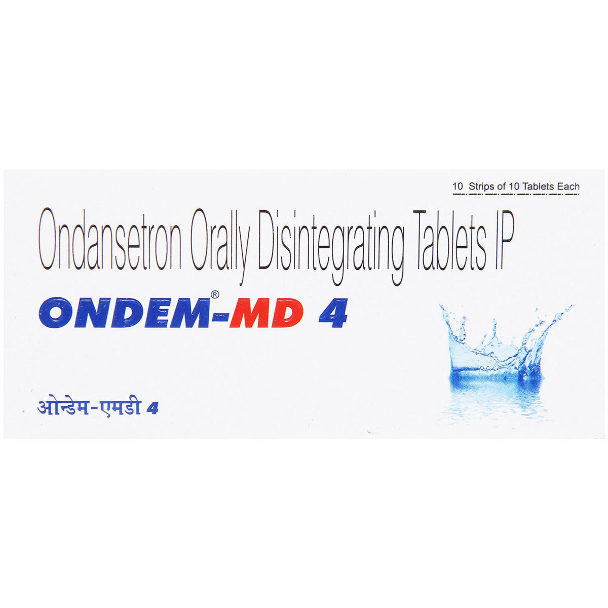 Buy Ondem-MD 4 Tablet 10's Online