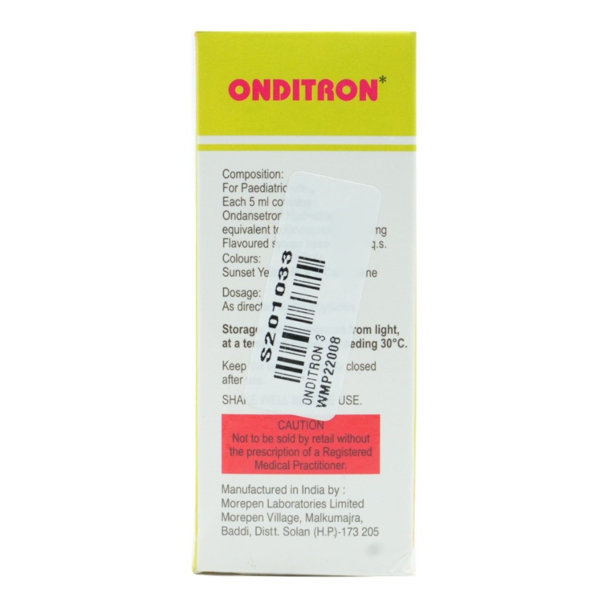 Onditron 2 mg Syrup 30 ml, Pack of 1 Liquid Onditron 2 mg Syrup 30 ml, Pack of 1 Liquid
