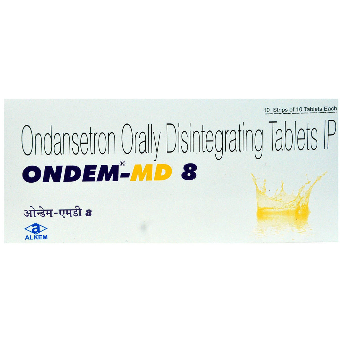 Buy Ondem-MD 8 Tablet 10's Online