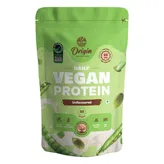 Origin Nutrition 100% Natural Vegan Protein Unflavour Powder, 1 kg, Pack of 1