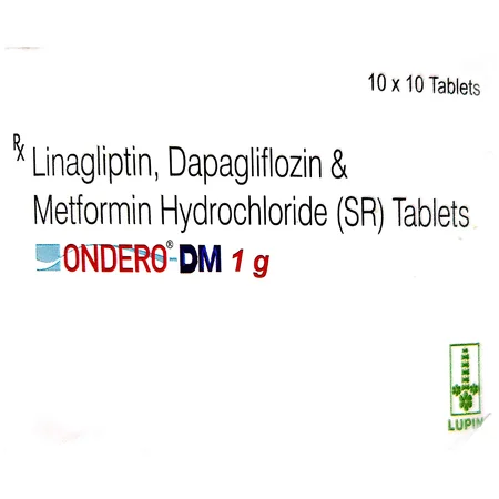 Ondero-DM 1 gm Tablet 10's