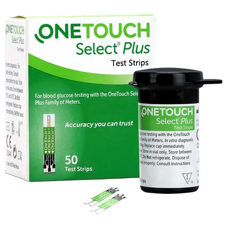 OneTouch Select Plus Test Strip Free, 10 Count