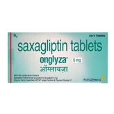Onglyza 5 mg Tablet 14's, Pack of 14 TABLETS