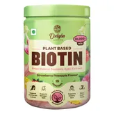 Origin Nutrition 100% Natural Plant Based Biotin Strawberry Pineapple Flavour Powder, 120 gm, Pack of 1