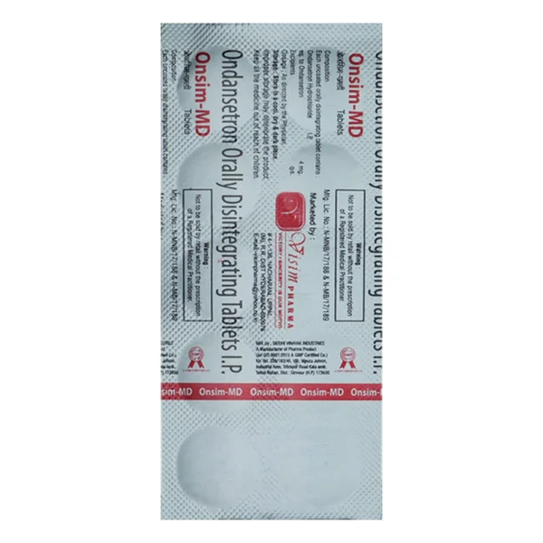 Onsim-MD Tablet 10's