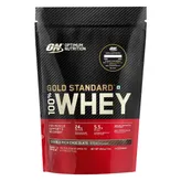 Optimum Nutrition (ON) Gold Standard 100% Whey Protein Double Rich Chocolate Flavour Powder, 1 lb, Pack of 1
