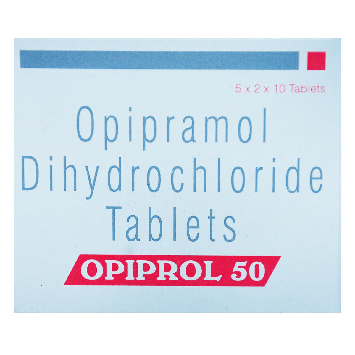 Buy Opiprol 50 Tablet 10's Online