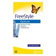 Freestyle Optium Blood Glucose Test Strips, 50 Count
