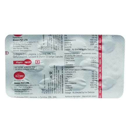 Opti-Q10 Softgel Capsule 10'S