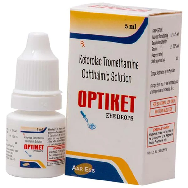 Optiket Eye Drops 5 ml, Pack of 1 EYE DROPS