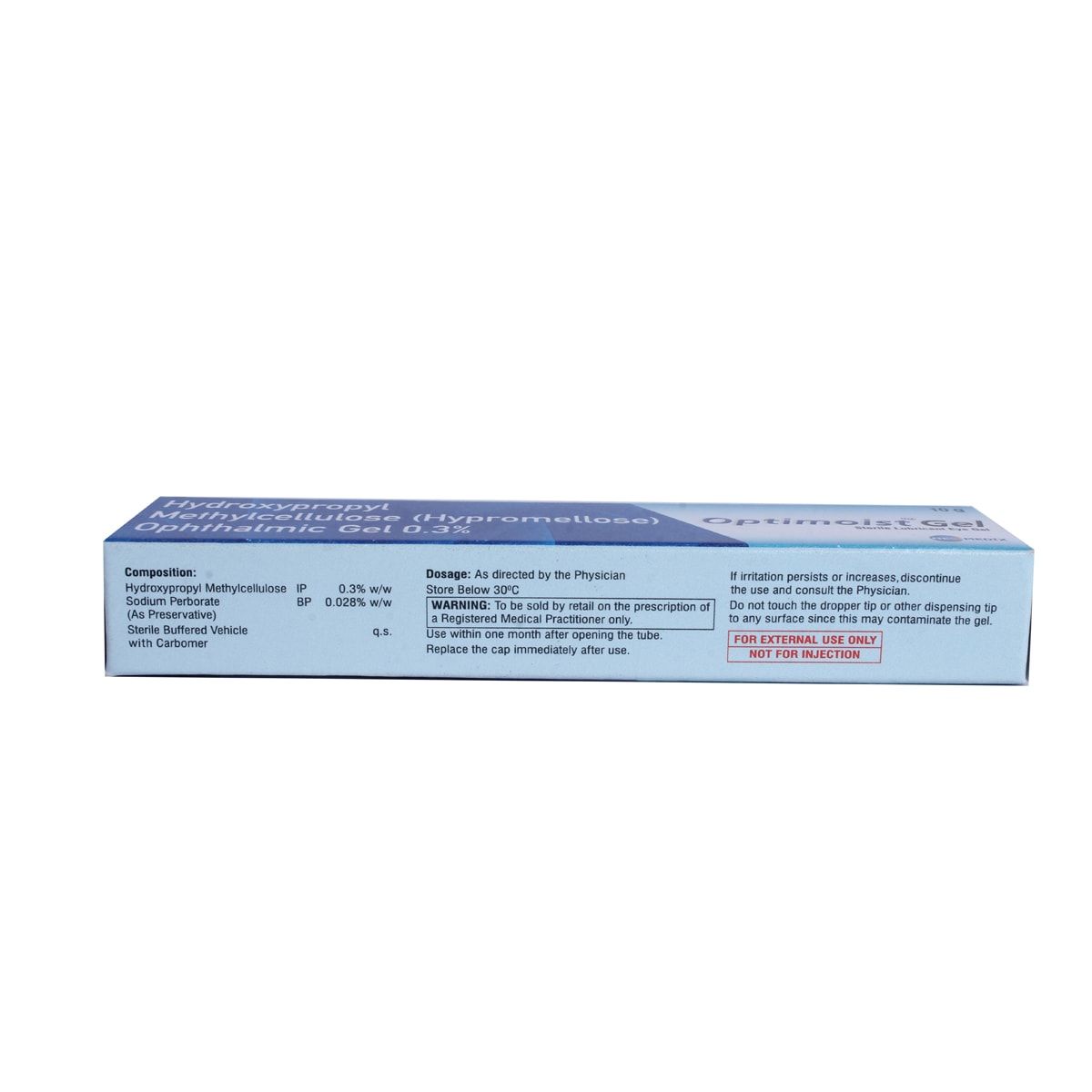 Optimoist 0.3% Ophthalmic Gel 10 gm Price, Uses, Side Effects ...