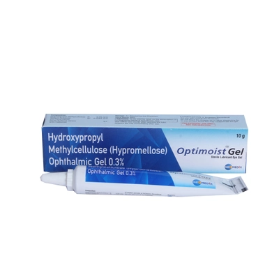 Optimoist 0.3% Ophthalmic Gel 10 gm, Pack of 1 Eye Gel