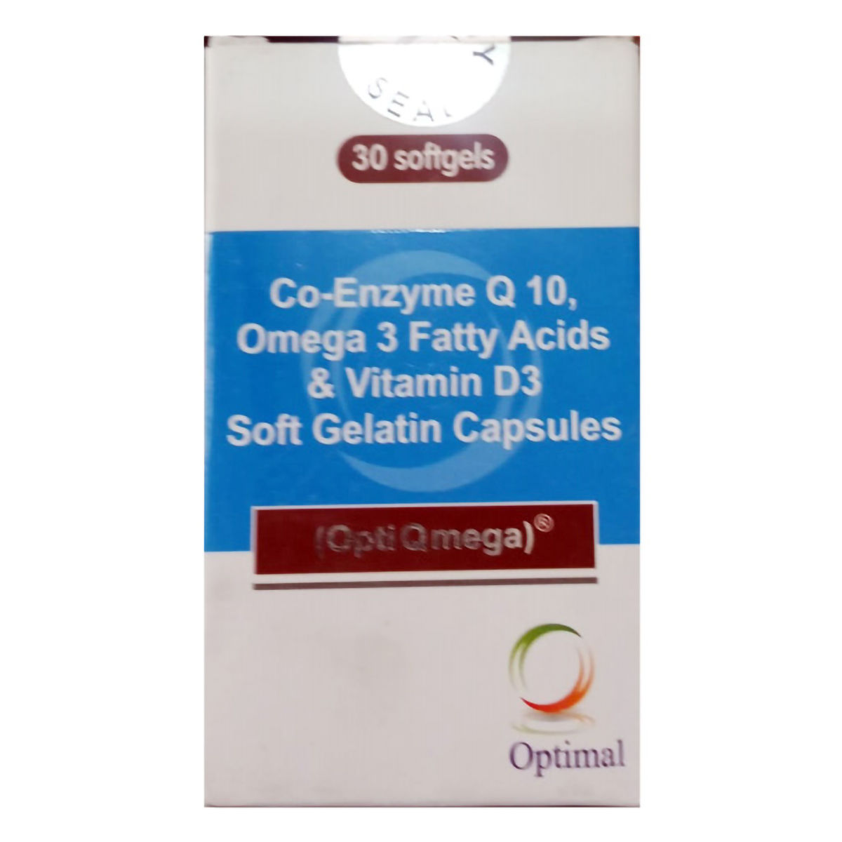 Buy Optiqmega Softgel Capsule 30's Online