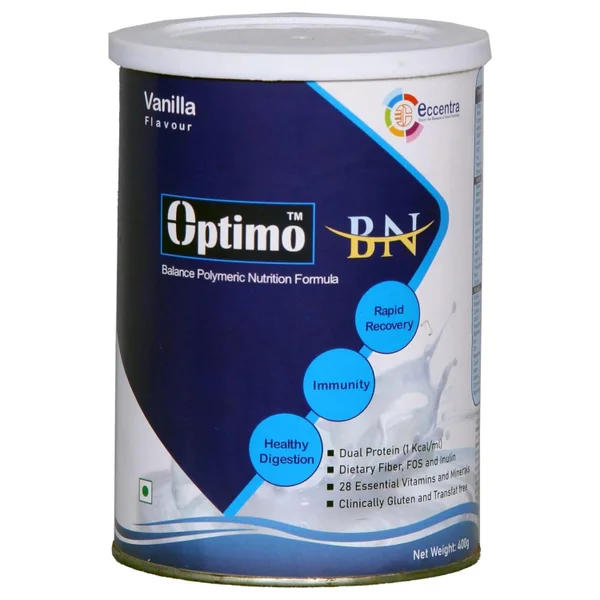 Optimo BN Vanilla Flavour Protein Powder 400 gm