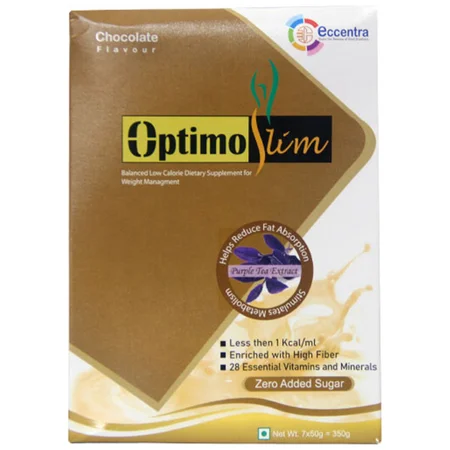 Optimo Slim Chocolate Flavour Protein Powder 7 x 50 gm