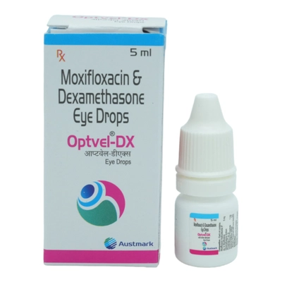 Optvel-DX Eye Drops 5 ml, Pack of 1 Eye Drops