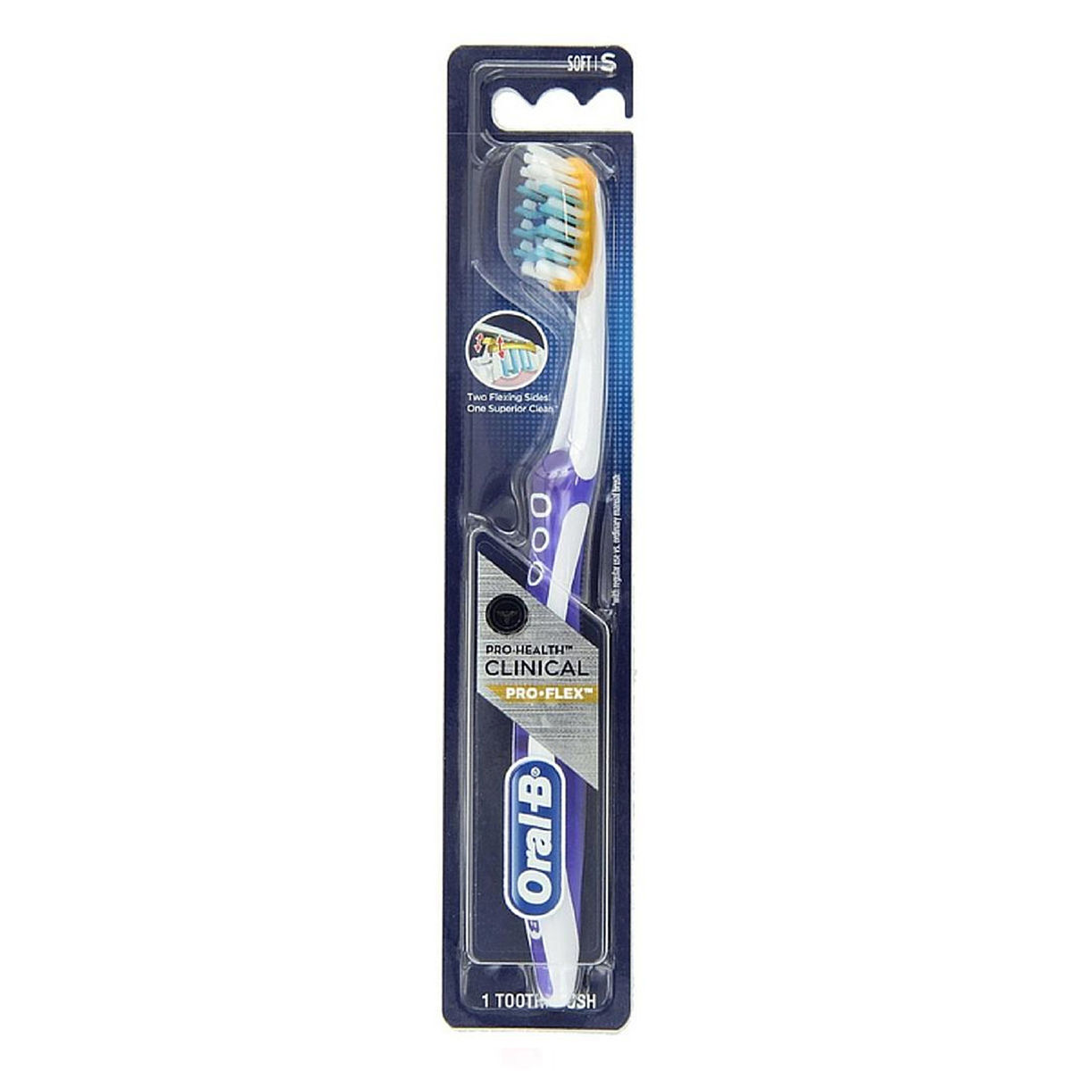 Oral-B ProHealth Pro-Flex Soft Toothbrush, 1 Count Price, Uses, Side ...