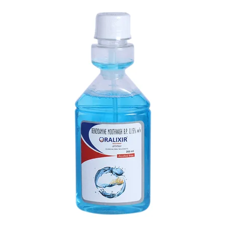 Oralixir 0.15%W/V Mouth Wash 200 ml